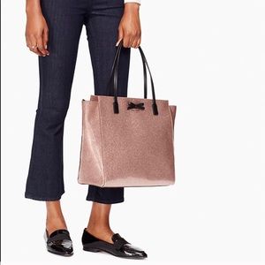 Kate Spade Mavis Bag in Rose Glitter